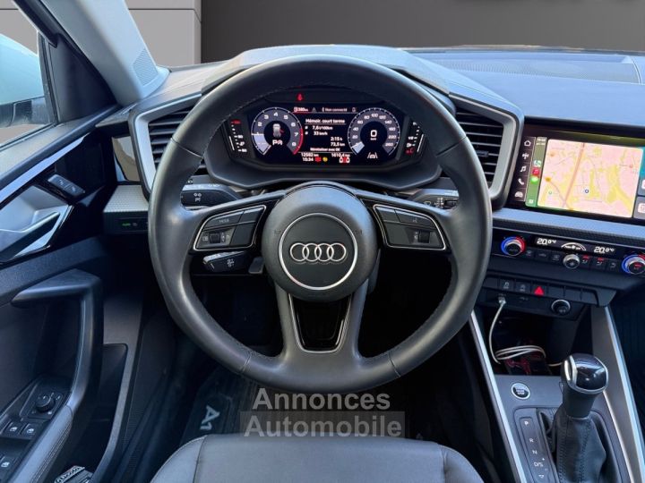 Audi A1 Sportback 30 TFSI 110ch S tronic 7 Advanced 2 GARANTIE - 1 ÈRE MAIN - CARPLAY - RADAR AVAR - GARANTIE 12 MOIS - - 13