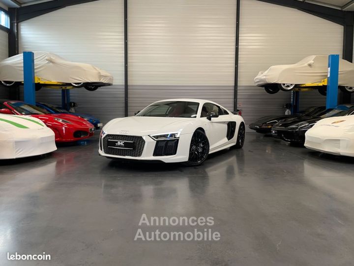 Audi R8 V10 Plus 610 cv Entretien à jour Quattro Pack Carbone Magnetic ride BO ASPHALT MOTORS COLLECTION - 1