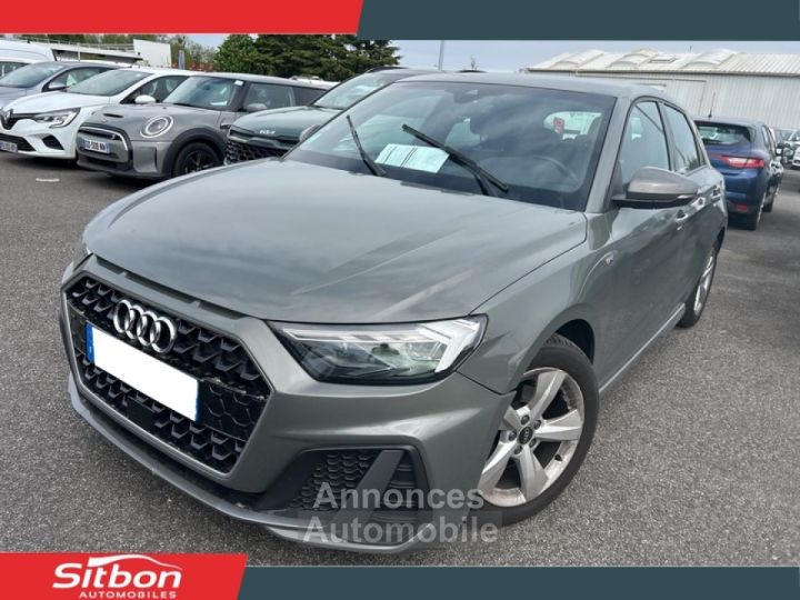Audi A1 10 30 TFSI 110 S-Tronic S line GRIS CHRONOS - 1