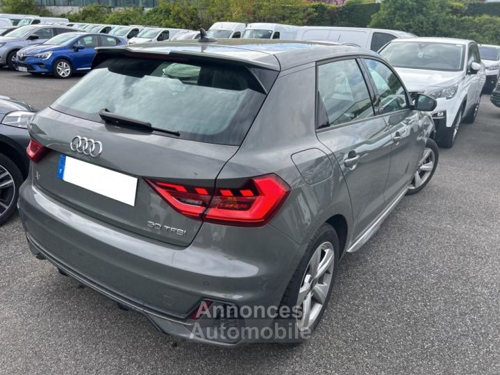 Audi A1 10 30 TFSI 110 S-Tronic S line GRIS CHRONOS - 2