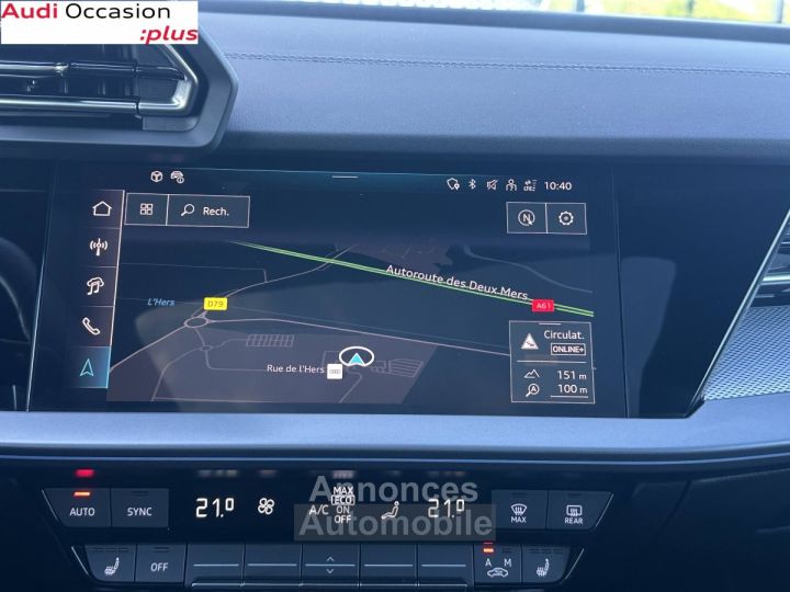 Audi A3 Sportback 35 TFSI Mild Hybrid 150 S tronic 7 S line - 25