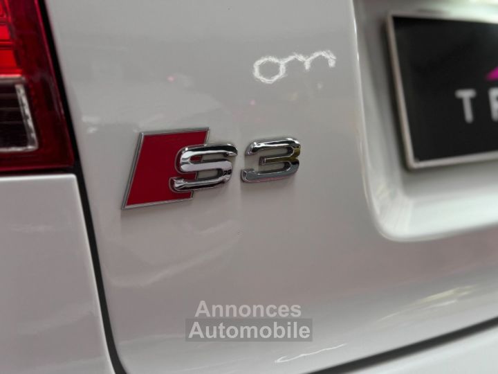 Audi S3 Quattro 20 TFSI 265 ch ~ Régulateur de vitesse ~ CarPlay et android auto ~ Clim auto ~ Distribution ok ~ - 36