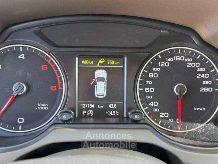 Audi Q5 20 TDi Quattro S tronic- Sellerie cuir GPS - 11
