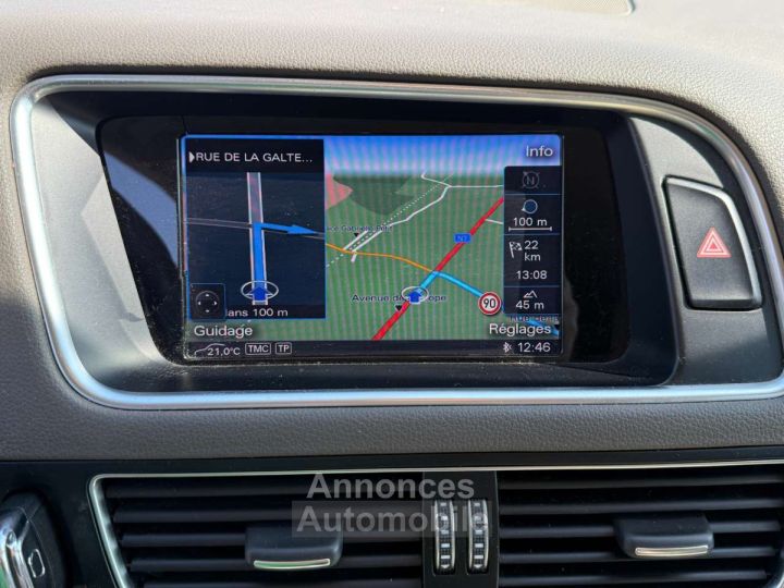 Audi Q5 20 TDi Quattro S tronic- Sellerie cuir GPS - 12