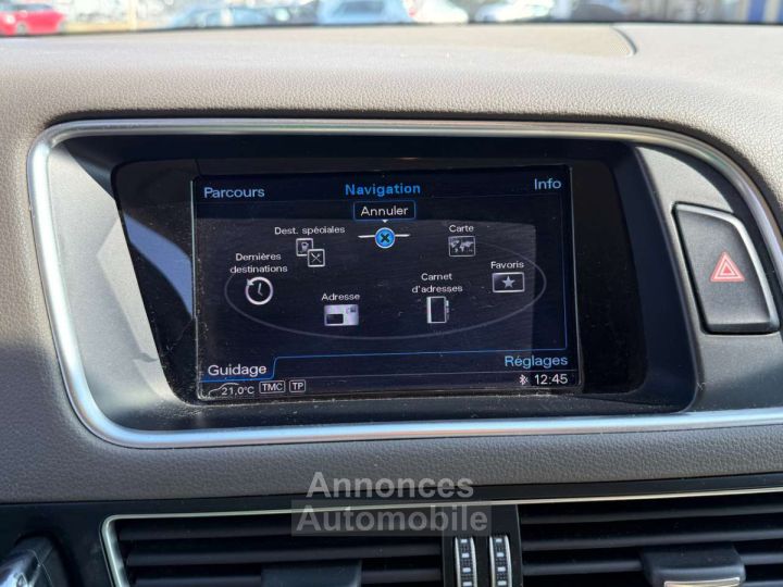 Audi Q5 20 TDi Quattro S tronic- Sellerie cuir GPS - 14