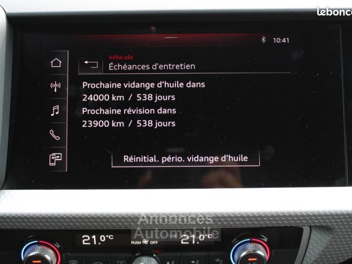 Audi A1 Sportback 30 10 TFSI 115 S-LINE BVA - 20