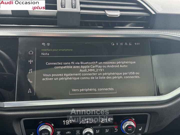 Audi Q3 Sportback 35 TFSI 150 ch S tronic 7 S line - 28