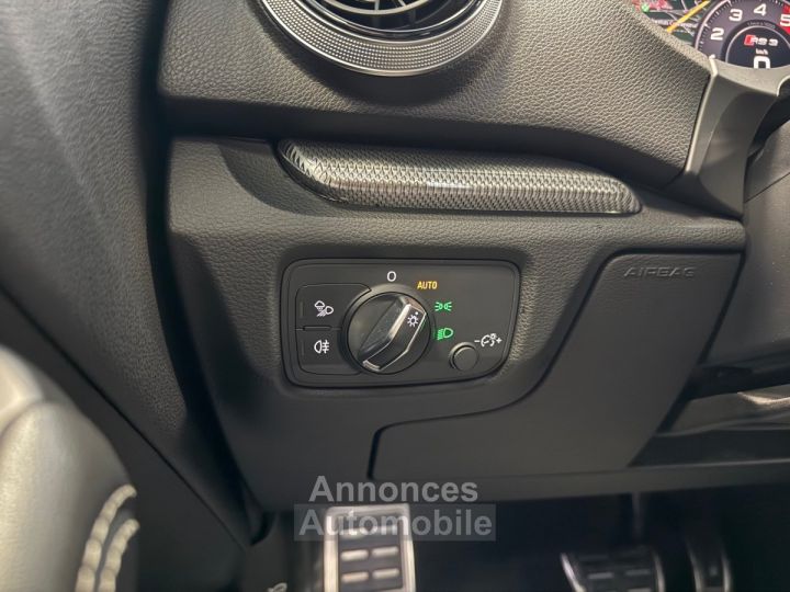 Audi RS3 25 TFSIQ Berline 400 CV LOA 543€/mois TTC - 25