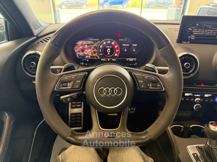 Audi RS3 25 TFSIQ Berline 400 CV LOA 543€/mois TTC - 28