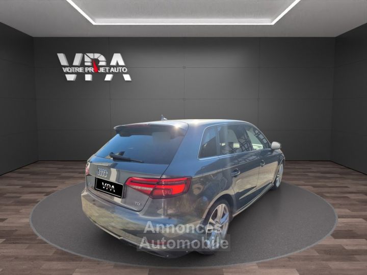Audi A3  Sportback 20 TDI 150 S tronic – S Line, LED, GPS, Sièges sport chauffants - 6