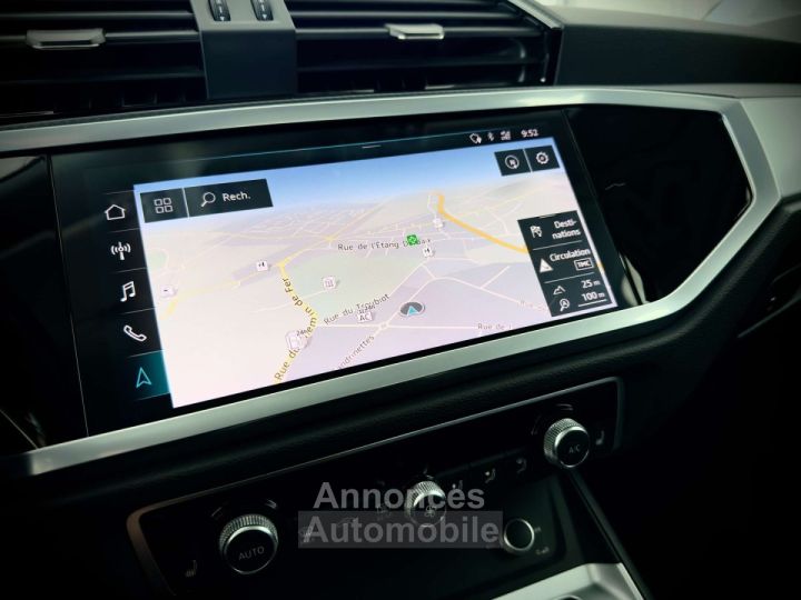 Audi Q3 15TFSI S tronic 1ERPRO COCKPIT GPS CUIR PDC TVA - 14