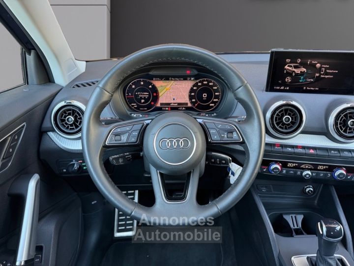 Audi Q2 30 TDI 116 S tronic 7 Advanced - FULL CUIR - CAMERA DE RECUL - JANTES ROTOR - GARANTIE - 13