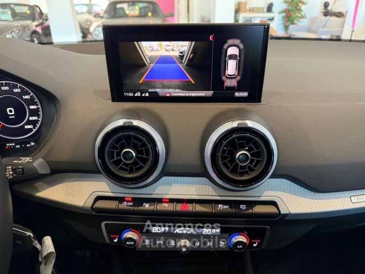 Audi Q2 30 TDI 116 S tronic 7 Advanced - FULL CUIR - CAMERA DE RECUL - JANTES ROTOR - GARANTIE - 16