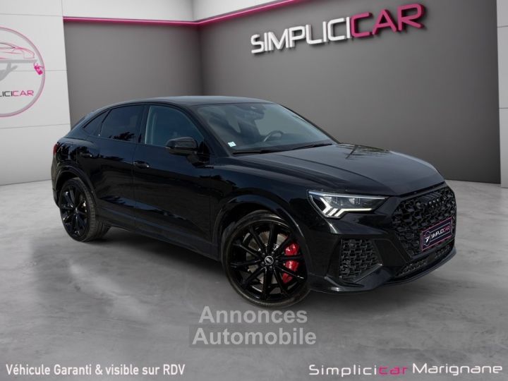 Audi RS Q3 SPORTBACK 25 TFSI 400 ch S tronic 7 - MALUS OK - SUIVI COMPLET - SIÈGES - CAMERA DE RECUL - GARANTIE - 1