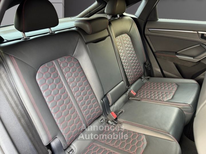 Audi RS Q3 SPORTBACK 25 TFSI 400 ch S tronic 7 - MALUS OK - SUIVI COMPLET - SIÈGES - CAMERA DE RECUL - GARANTIE - 10