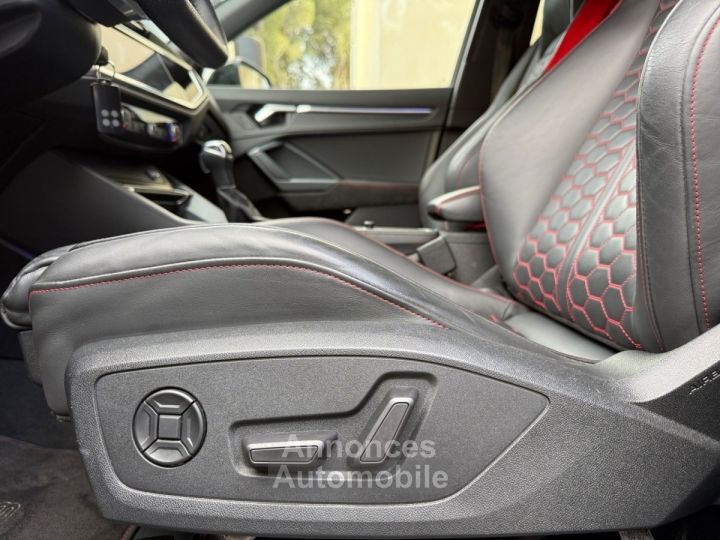 Audi RS Q3 SPORTBACK 25 TFSI 400 ch S tronic 7 - MALUS OK - SUIVI COMPLET - SIÈGES - CAMERA DE RECUL - GARANTIE - 14