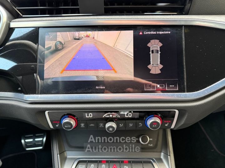 Audi RS Q3 SPORTBACK 25 TFSI 400 ch S tronic 7 - MALUS OK - SUIVI COMPLET - SIÈGES - CAMERA DE RECUL - GARANTIE - 16