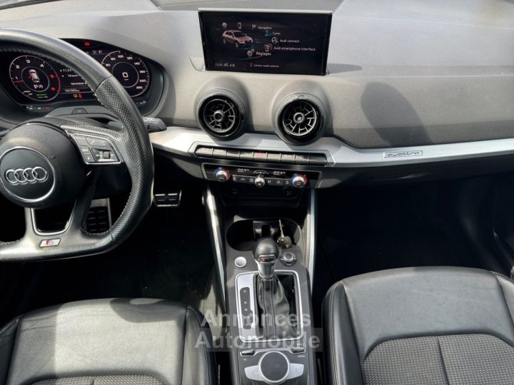 Audi Q2 20 TDI 150 ch S tronic 7 Quattro S Line, TOIT OUVRANT, MATRIX LED, GARANTIE 12 MOIS - 11
