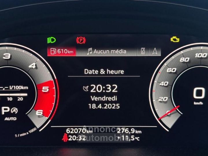Audi A4 20 35 TDI 165ch HYBRID MHEV S-LINE EDITION S-TRONIC BVA - 13