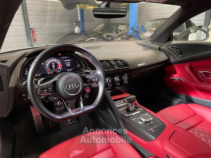 Audi R8 V10 Plus 610 cv Entretien à jour Quattro Pack Carbone Magnetic ride BO ASPHALT MOTORS COLLECTION - 18