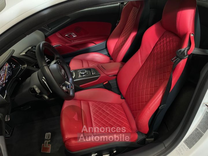 Audi R8 V10 Plus 610 cv Entretien à jour Quattro Pack Carbone Magnetic ride BO ASPHALT MOTORS COLLECTION - 20