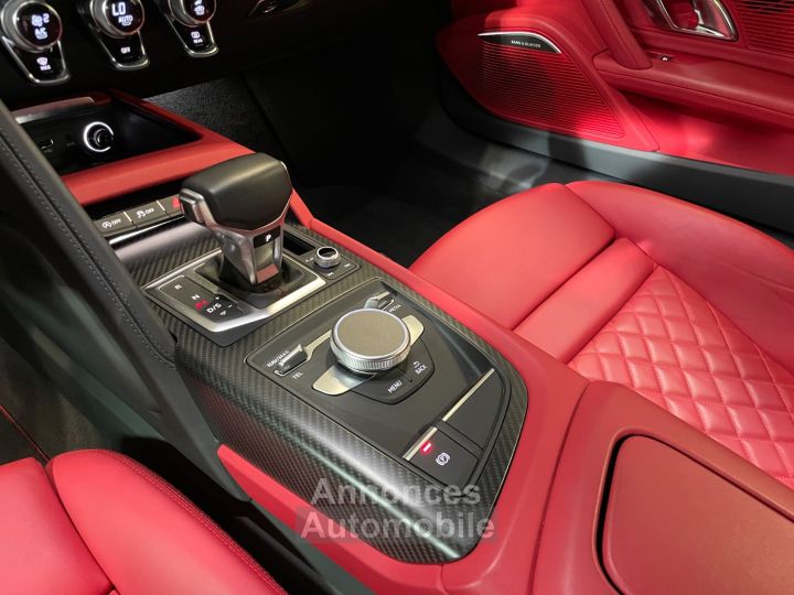 Audi R8 V10 Plus 610 cv Entretien à jour Quattro Pack Carbone Magnetic ride BO ASPHALT MOTORS COLLECTION - 23
