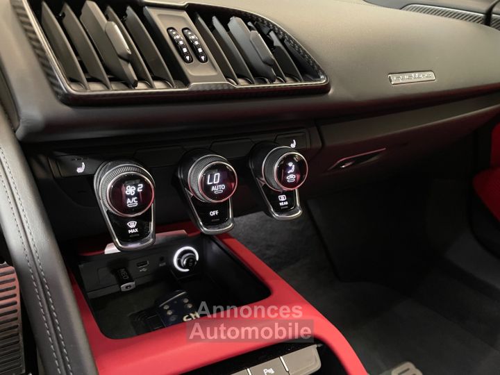 Audi R8 V10 Plus 610 cv Entretien à jour Quattro Pack Carbone Magnetic ride BO ASPHALT MOTORS COLLECTION - 25