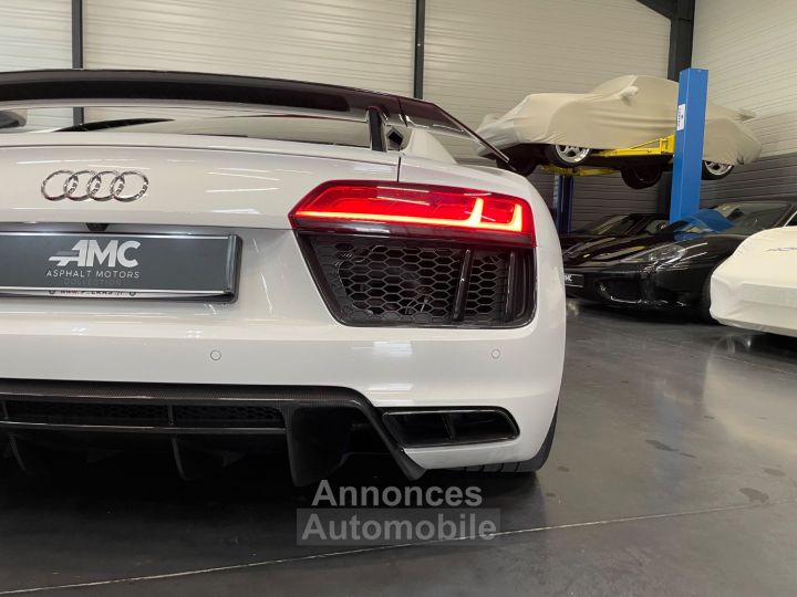 Audi R8 V10 Plus 610 cv Entretien à jour Quattro Pack Carbone Magnetic ride BO ASPHALT MOTORS COLLECTION - 37