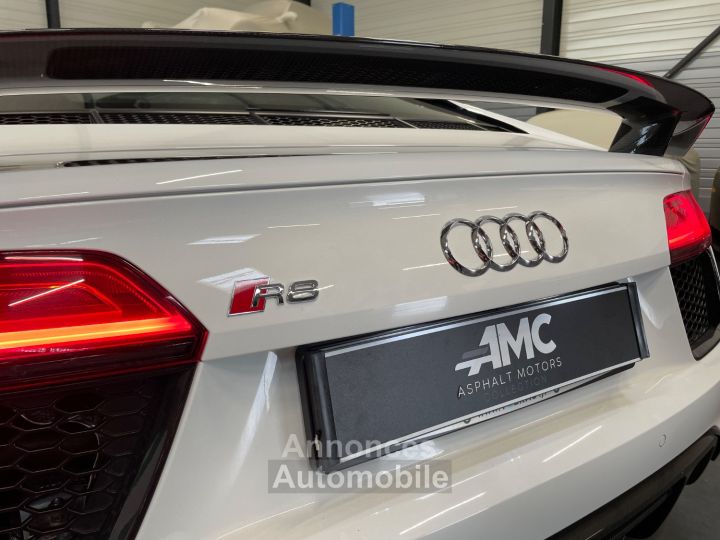 Audi R8 V10 Plus 610 cv Entretien à jour Quattro Pack Carbone Magnetic ride BO ASPHALT MOTORS COLLECTION - 38