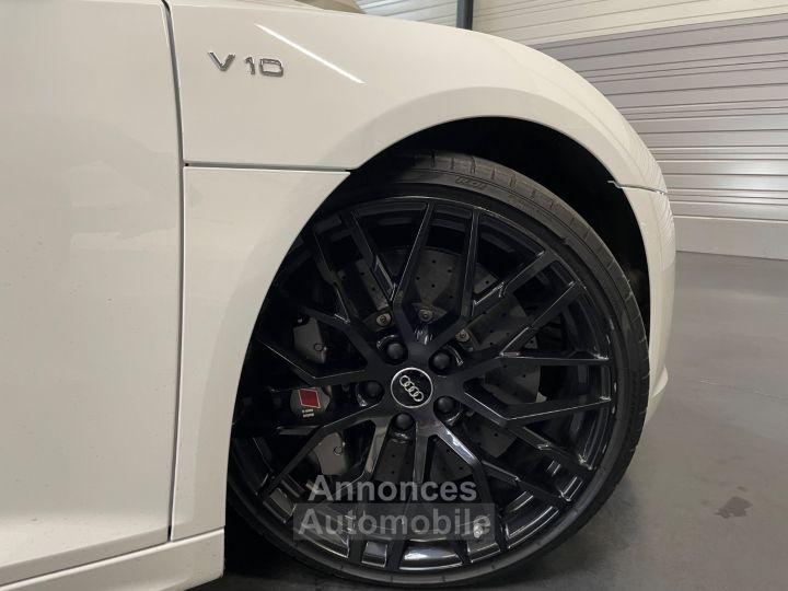 Audi R8 V10 Plus 610 cv Entretien à jour Quattro Pack Carbone Magnetic ride BO ASPHALT MOTORS COLLECTION - 40