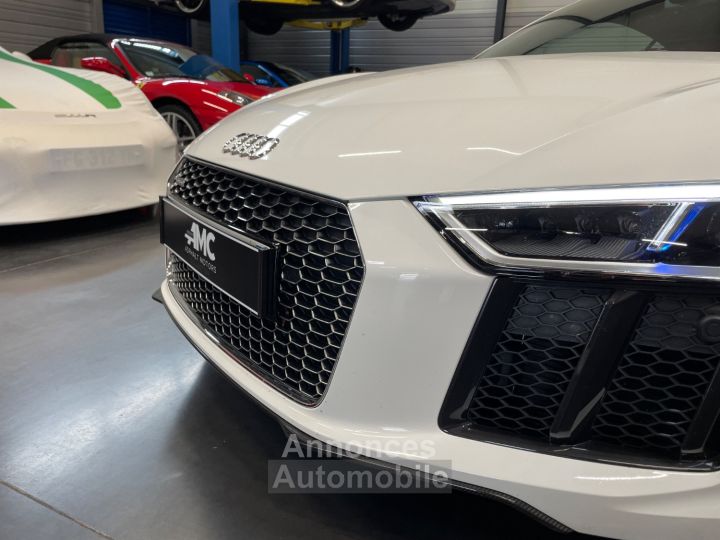 Audi R8 V10 Plus 610 cv Entretien à jour Quattro Pack Carbone Magnetic ride BO ASPHALT MOTORS COLLECTION - 43