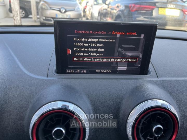 Audi A3 Sportback 15 35 TFSI -150 - BV S-Tronic 7  8V S line PHASE 2 - 10