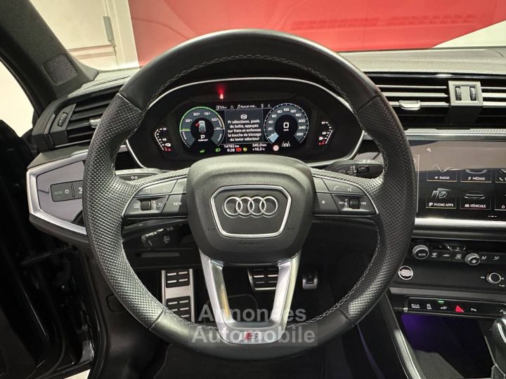 Audi Q3 Sportback 45 TFSIe  245 ch S tronic 6 S line - 15