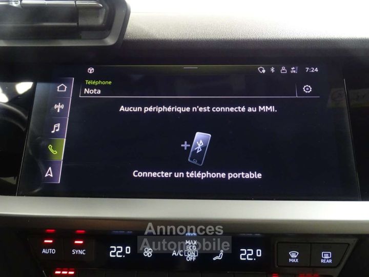 Audi A3 Sportback 30TFSi Advanced CUIR SPORT-LED-PARKING - 14