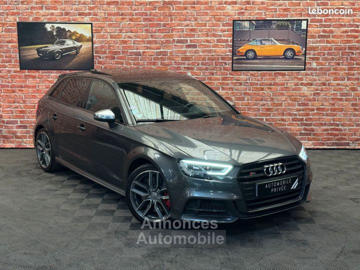 Audi S3 Sportback ( 8V2 ) 20 TSFI 310 cv TOIT OUVRANT CARPLAY -CAMERA -IMMAT FRANCAISE - 1