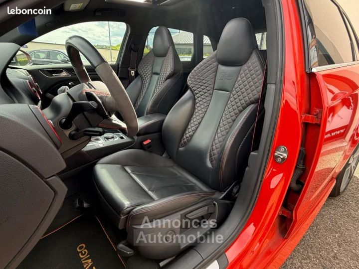 Audi RS3 SPORTBACK 25 TFSI 400 QUATTRO S-TRONIC BVA NO FAP PACK CARBON - 5