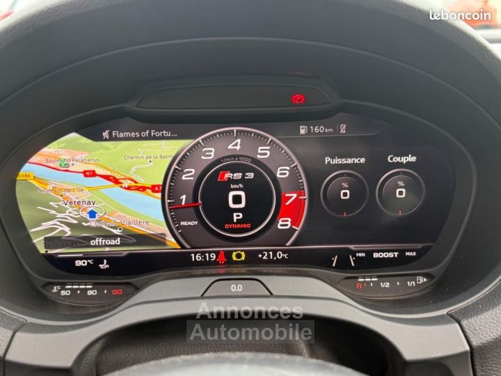 Audi RS3 SPORTBACK 25 TFSI 400 QUATTRO S-TRONIC BVA NO FAP PACK CARBON - 7