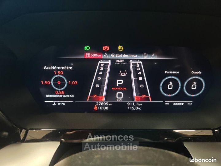 Audi RS3 SPORTBACK 25 TFSI 400ch QUATTRO S-TRONIC BVA - 13