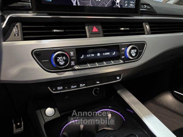 Audi A4 35 TDI 163 S tronic S Line Toit Ouvrant HUD Bang&Olufsen - 24