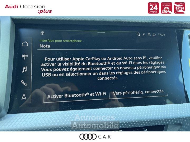 Audi A1 Sportback 30 TFSI 116 ch S tronic 7 S Line Plus - 15