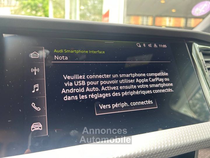 Audi A1 Sportback 30 TFSI 110 ch S tronic 7 S Line - 49