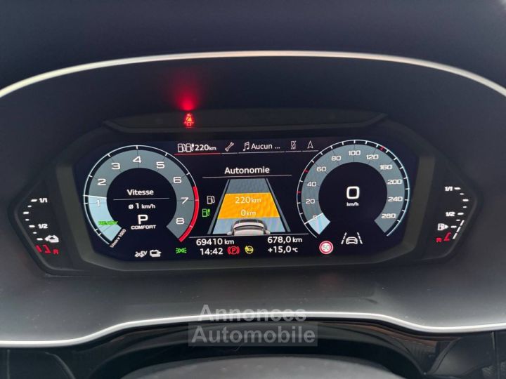 Audi Q3 Sportback 45 TFSIe  245 ch S tronic 6 S line - 14