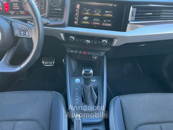 Audi A1 Sportback 35 TFSI 150 ch S tronic 7 S Line CARPLAY/CAMERA/DRIVE SELECT - GARANTIE 12 MOIS - - 13