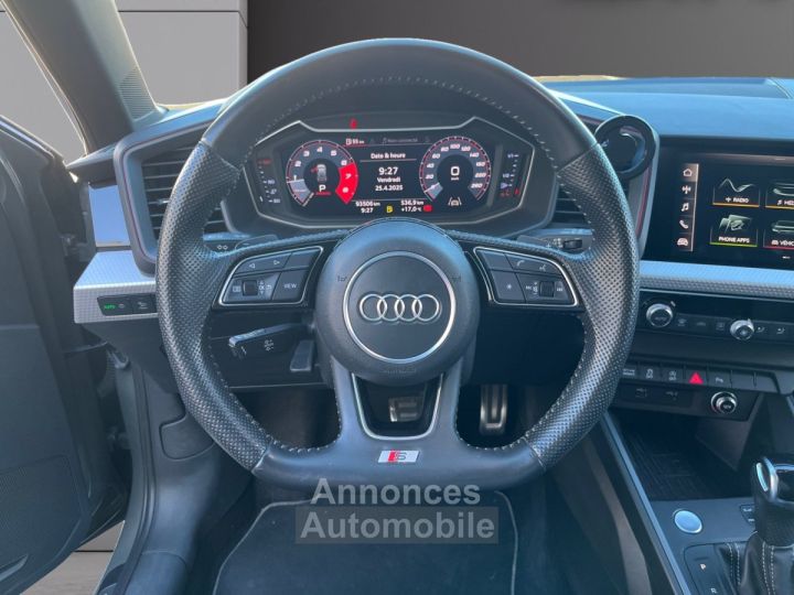 Audi A1 Sportback 35 TFSI 150 ch S tronic 7 S Line CARPLAY/CAMERA/DRIVE SELECT - GARANTIE 12 MOIS - - 14