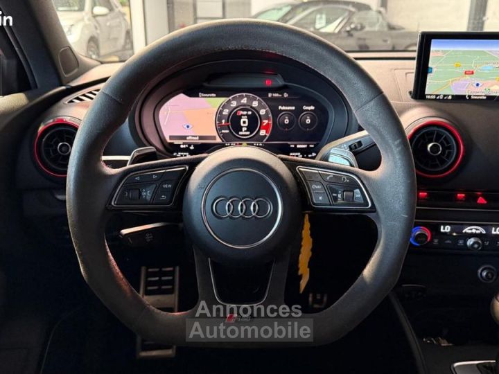 Audi RS3 SPORTBACK QUATRO 25 TFSI 400 CV S-tronic GARANTIE 6 MOIS - 9