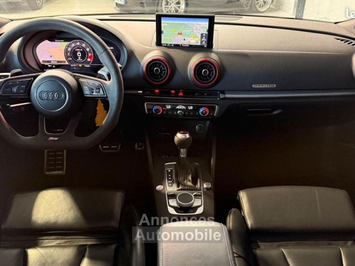 Audi RS3 SPORTBACK QUATRO 25 TFSI 400 CV S-tronic GARANTIE 6 MOIS - 12