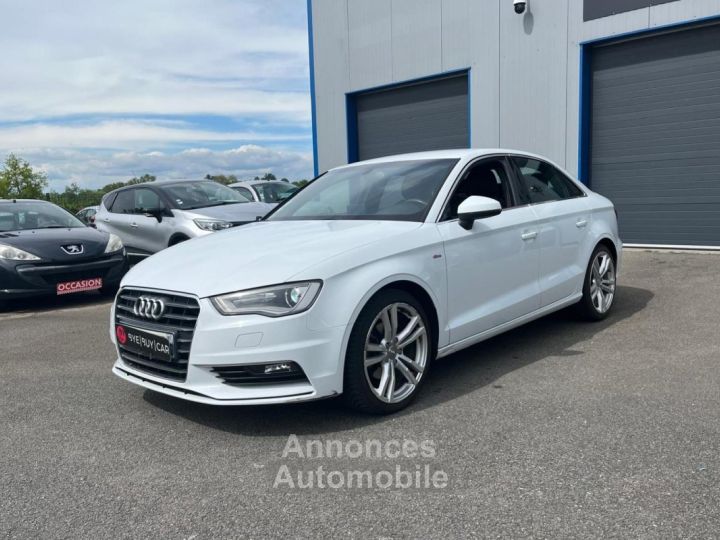 Audi A3 Berline 20 TDI - 150 8V BERLINE S line BV6 SLINE DISTRI OK SUIVI TBE - 1