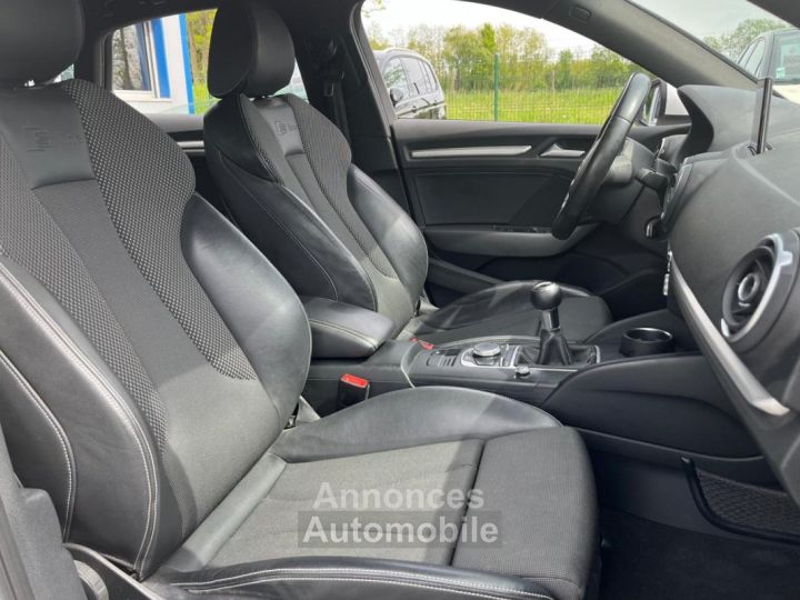 Audi A3 Berline 20 TDI - 150 8V BERLINE S line BV6 SLINE DISTRI OK SUIVI TBE - 19