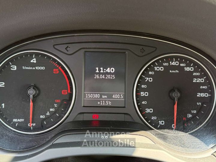 Audi A3 Sportback 16 TDi- S line 1er propriétaire - 11