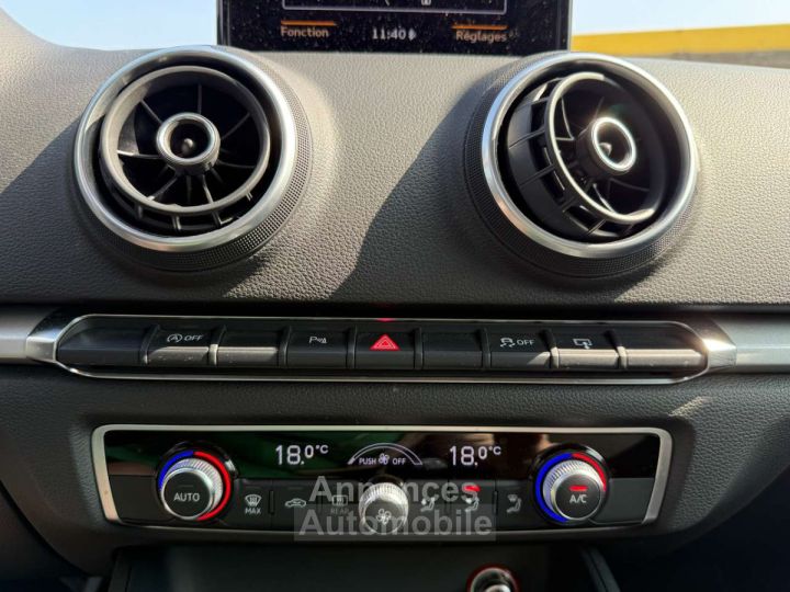 Audi A3 Sportback 16 TDi- S line 1er propriétaire - 12